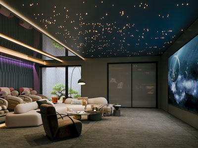 现代视听室 影音室