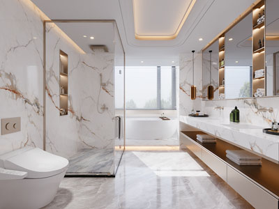 现代轻奢卫浴间 洗手间