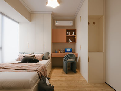 现代榻榻米卧室 儿童房