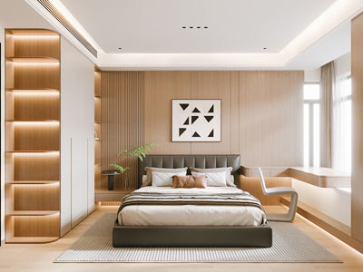 现代卧室