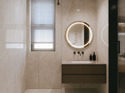 现代卫浴间 洗手间