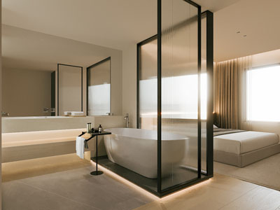 现代卫浴间 洗手间