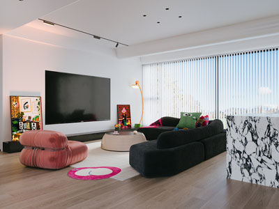 现代多巴胺客厅