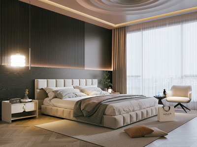 现代卧室
