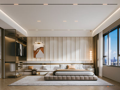 现代卧室