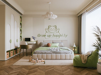 现代卧室 儿童房