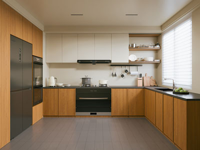 现代中古风厨房