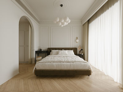 法式奶油风卧室