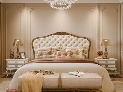新古典卧室 双人床