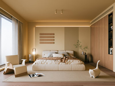 现代卧室