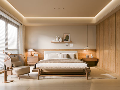 北欧中古风卧室