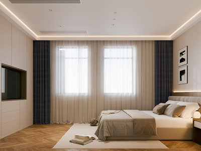 现代卧室