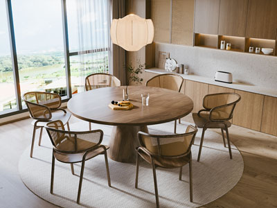 侘寂风中古风餐厅