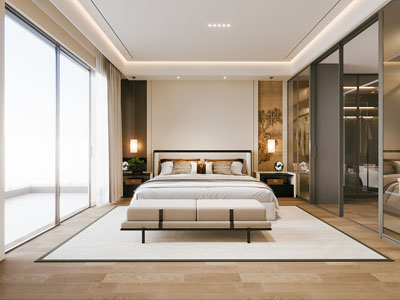 新中式卧室