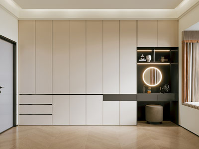 现代衣柜3d模型 现代衣柜