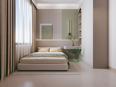 现代榻榻米卧室