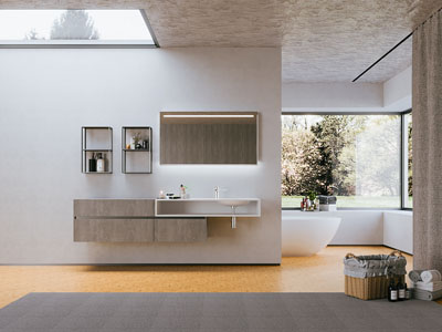 现代卫浴间 洗手间