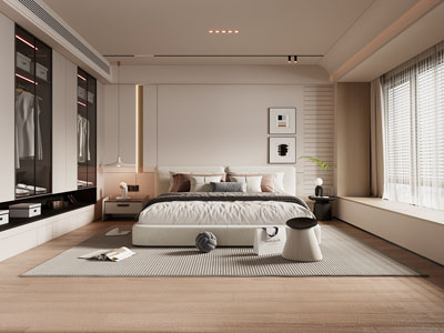 现代卧室