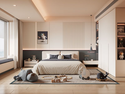 现代卧室