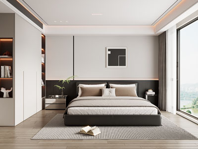 现代卧室