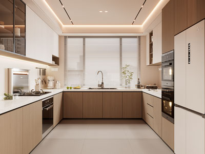 现代中古风厨房