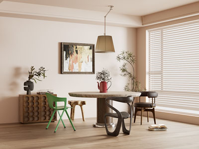 现代中古风餐厅