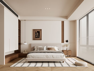 现代卧室