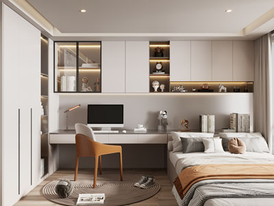 现代榻榻米卧室