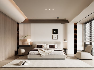 现代卧室