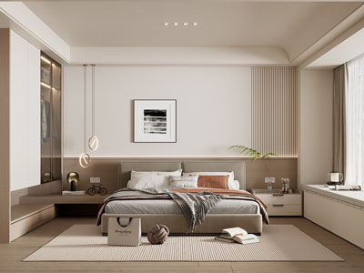 现代卧室