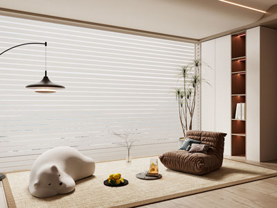 现代阳台梦幻窗帘 百叶帘 懒人沙发3d模型 现代阳台梦幻窗帘 百叶帘 懒人沙发