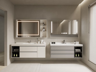 现代洗手台 镜柜 浴室柜