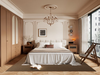 法式中古风卧室