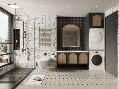 法式洗手间 卫浴间