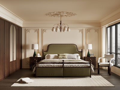 法式中古风卧室