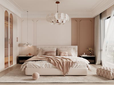 法式奶油风卧室