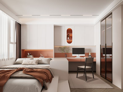 现代榻榻米卧室