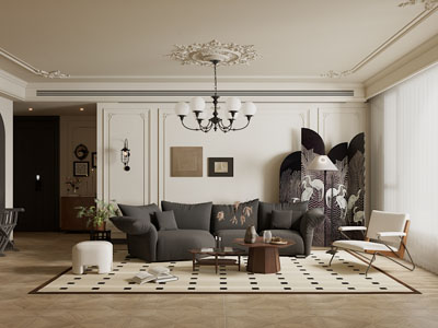 法式中古风客厅