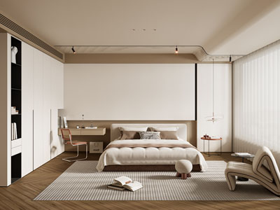 现代卧室