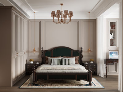美式卧室