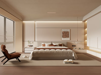 现代卧室