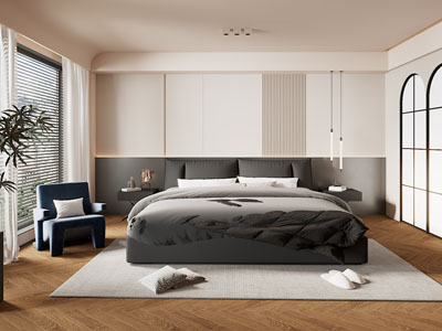 现代卧室