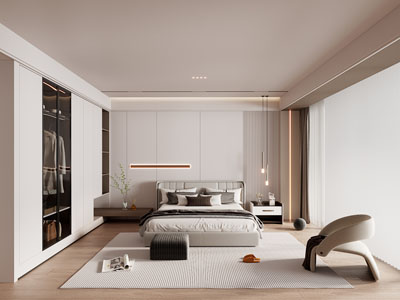 现代卧室