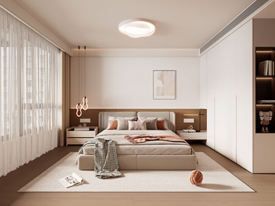 现代卧室