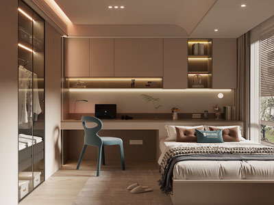 现代榻榻米卧室