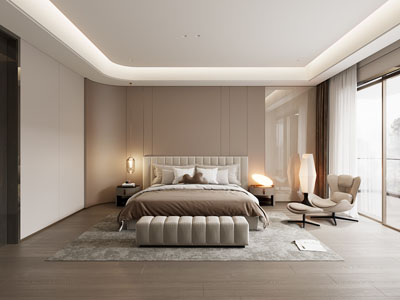 现代卧室