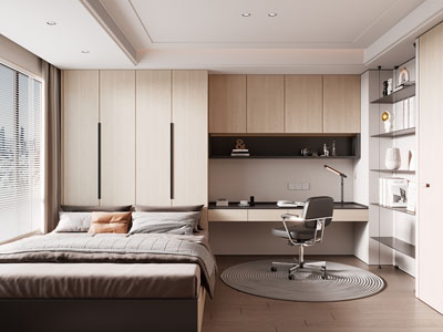 现代榻榻米卧室