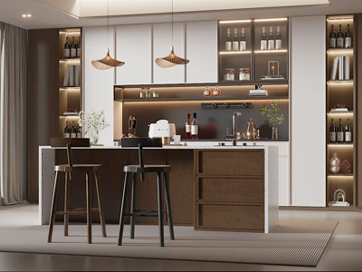 现代中古风餐厅