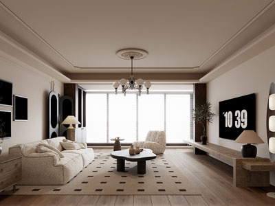 法式中古风客厅