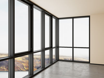 现代阳台落地窗3d模型 现代阳台落地窗